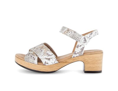 Platform sandal multicolour