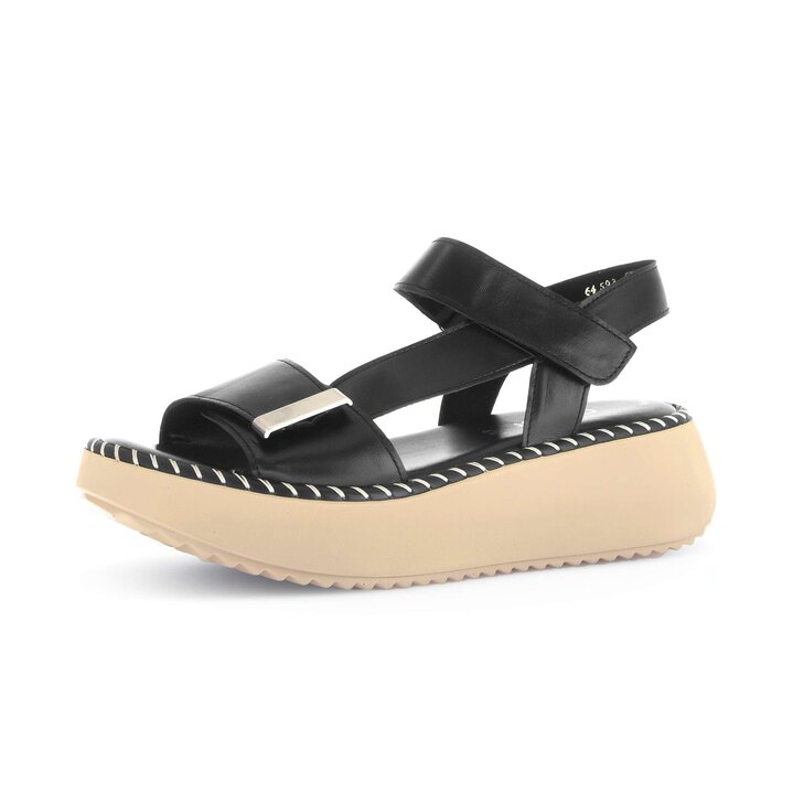 Sandale à plateforme noir #2