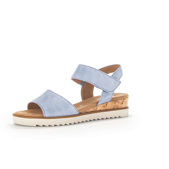 Plateau Sandale blau #2