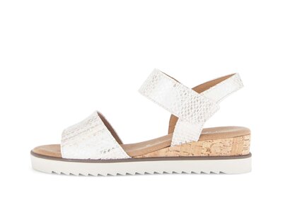 Plateau Sandale silber