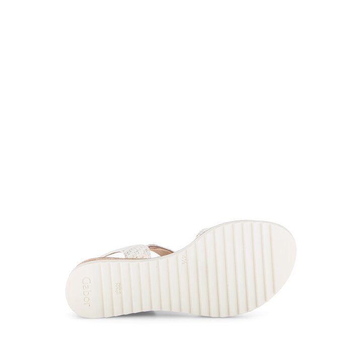 Plateau Sandale silber #4