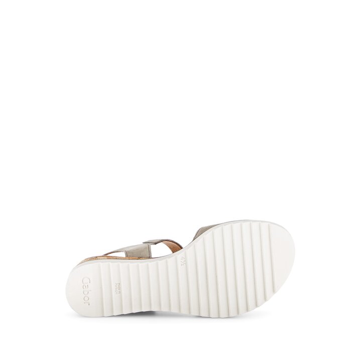 Platåsandaler grön #4