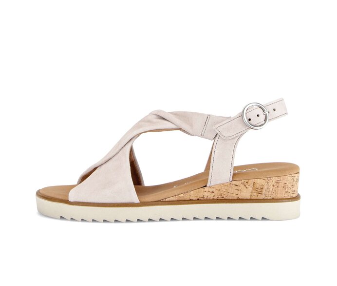 Keilsandalette rosa #0