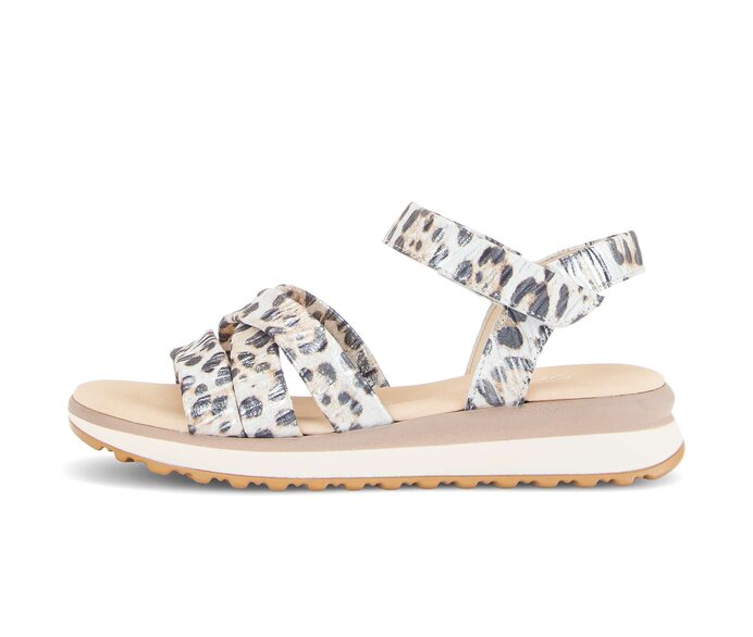 Riemchensandale weiß #0