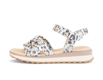 Riemchensandale weiß