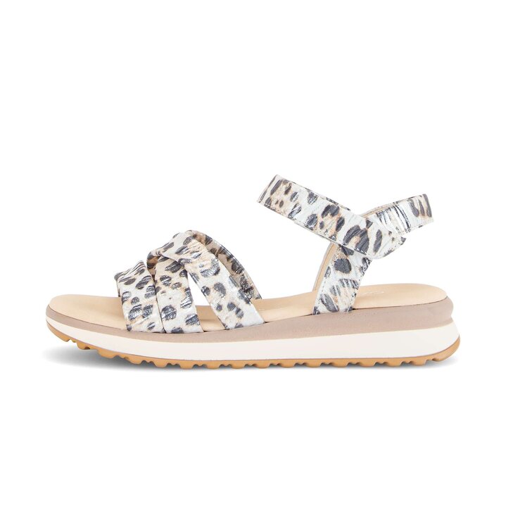 Sandal met riempjes wit #0