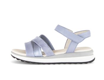 Sandalo con cinturino blu