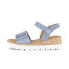 Plateau Sandale blau
