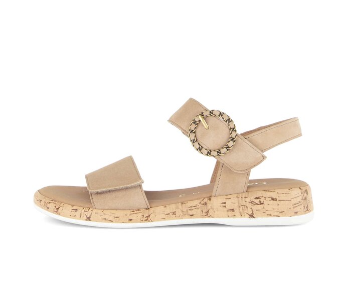 Sandale à bride marron #0