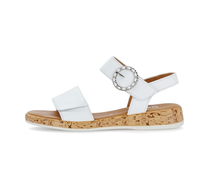 Riemchensandale weiß #0