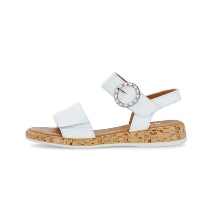 Sandale à bride blanc