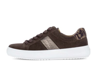 Sneaker low brun