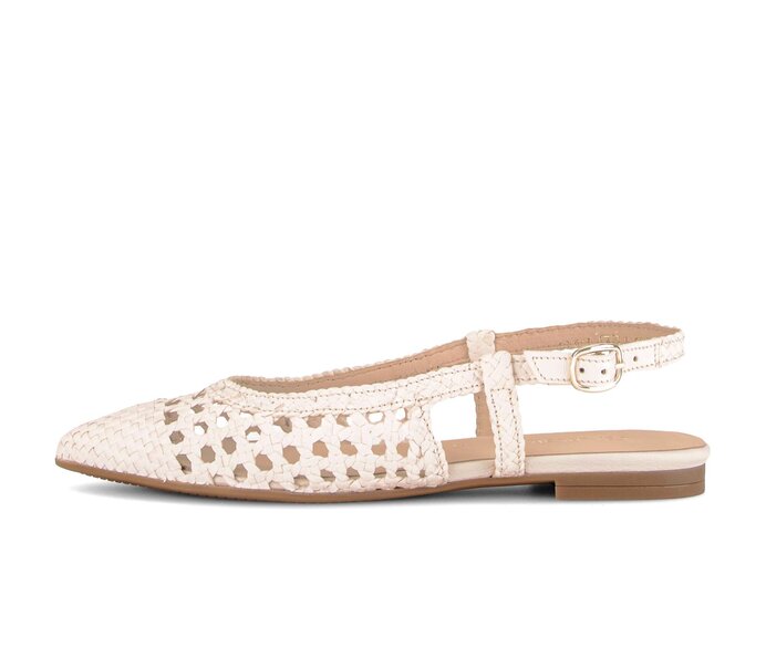Slingpumps creme #0