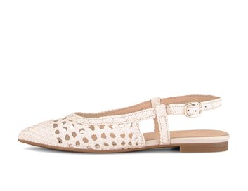 Sling-back crème