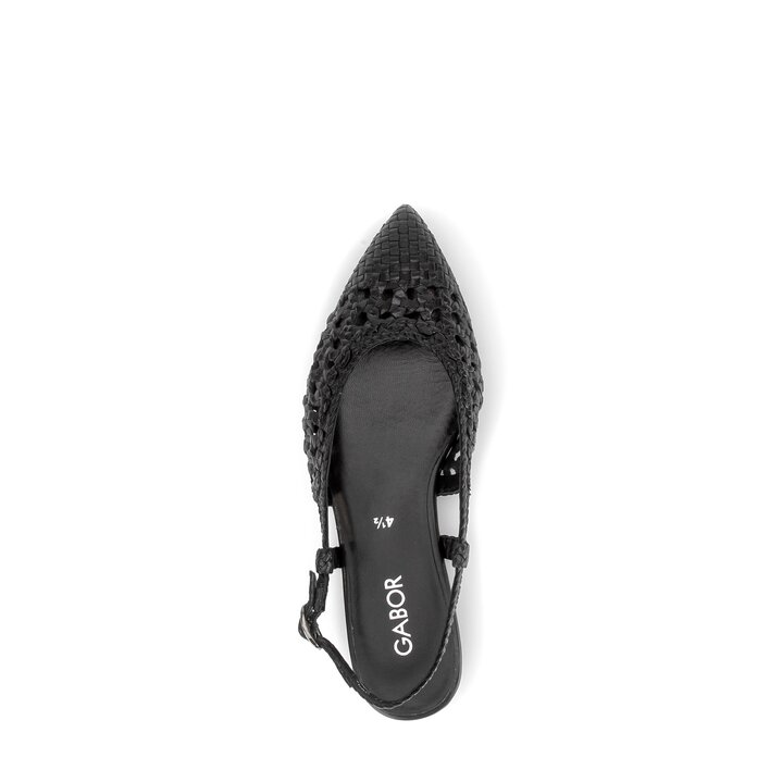 Slingpumps schwarz #5