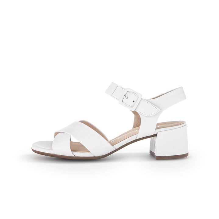 Riemchensandale weiß #0