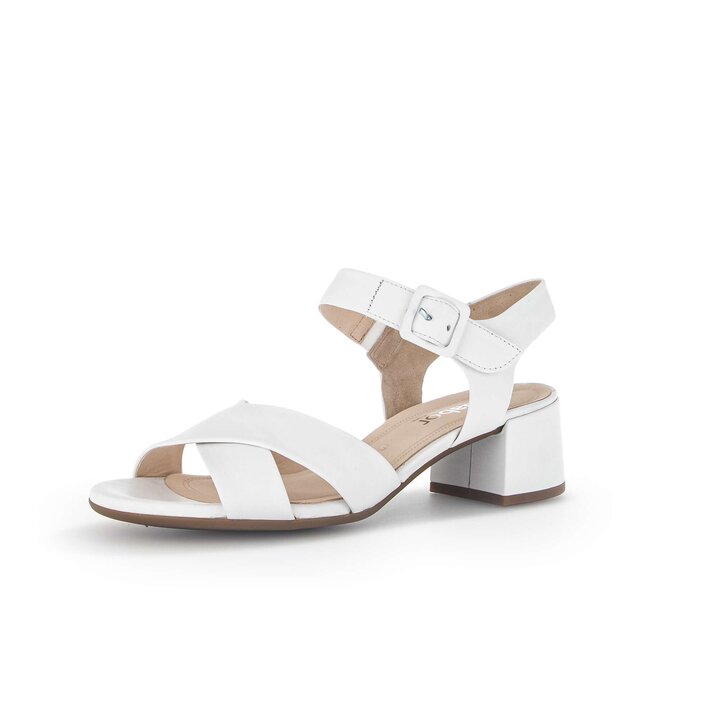 Riemchensandale weiß #2