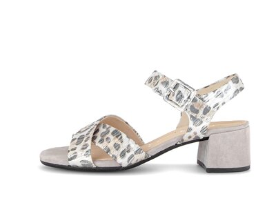 Riemchensandale weiß