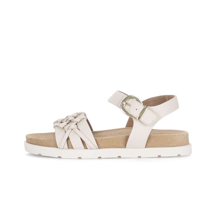 Sandale à bride crème #0