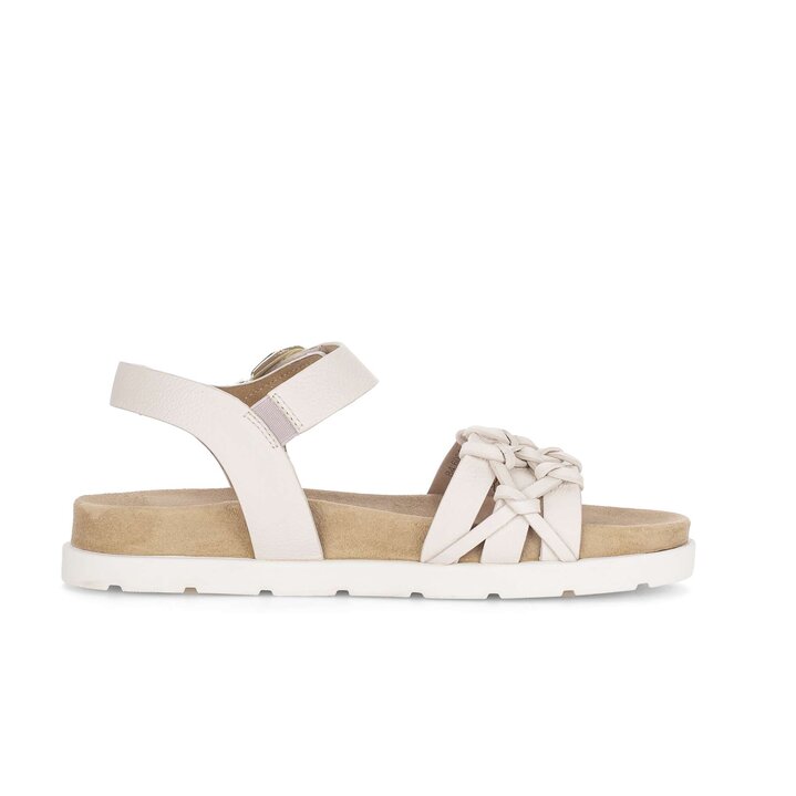Sandale à bride crème #1