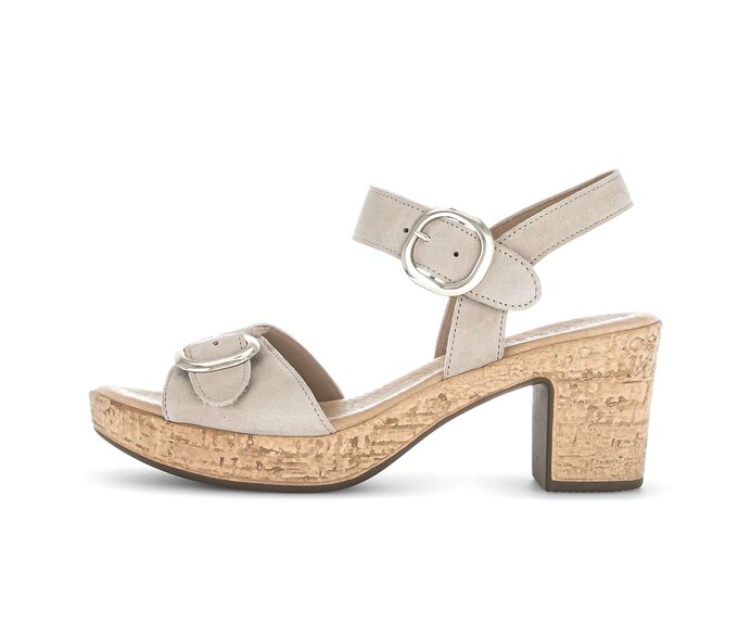 Riemchensandale beige #0