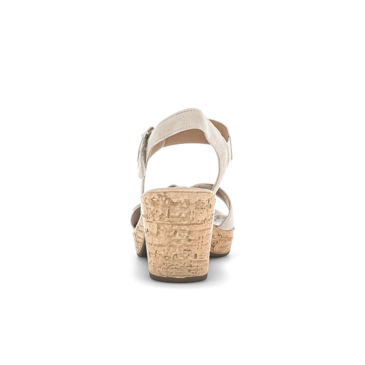 Sandale à bride beige #3