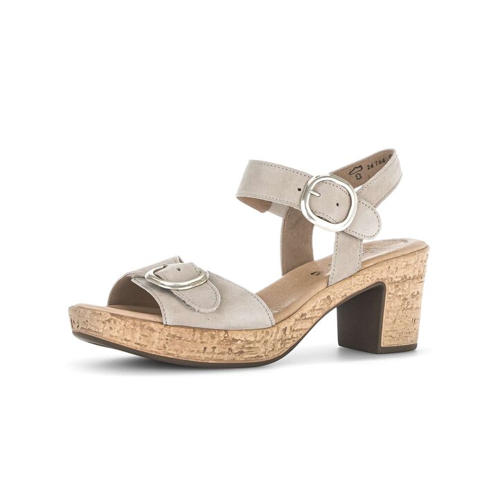 Sandale à bride beige #2