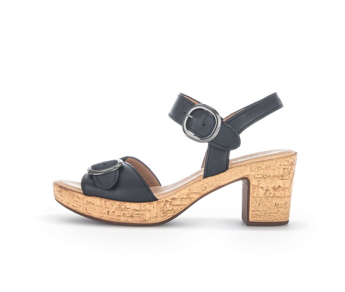 Sandale à bride noir #0