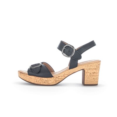 Sandal met riempjes zwart