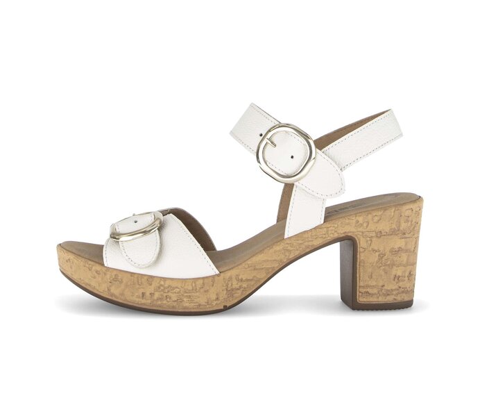 Remsandaler creme #0