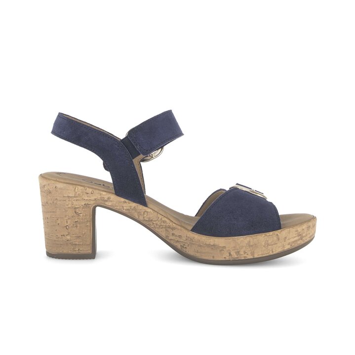 Sandale à bride bleu #1