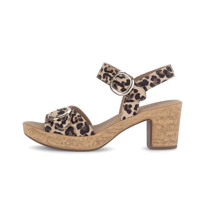 Sandale à bride beige #0