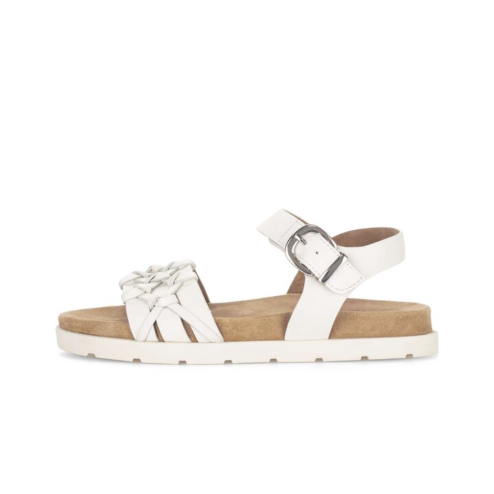 Sandale à bride crème #0