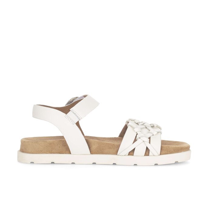 Sandale à bride crème #1
