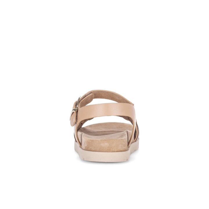 Sandal met riempjes bruin #3