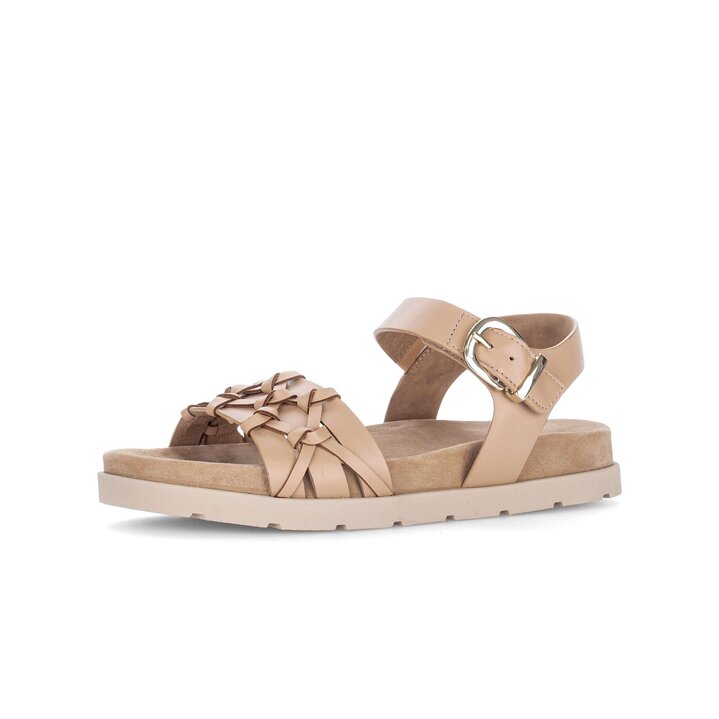 Sandal met riempjes bruin #2