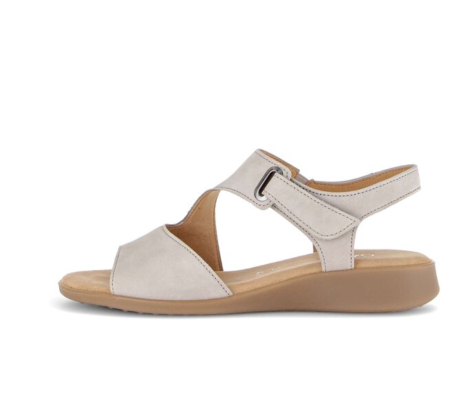 Sandale à bride gris #0