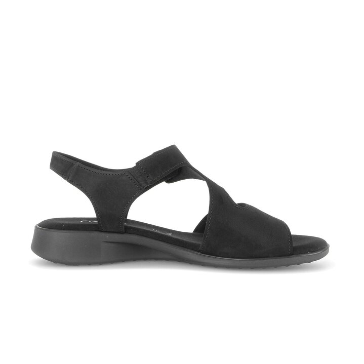 Sandal met riempjes zwart #1