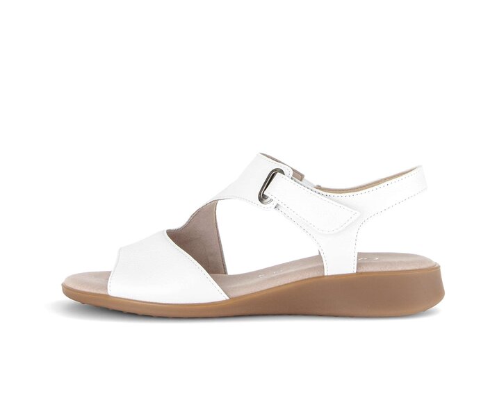 Sandal met riempjes wit #0