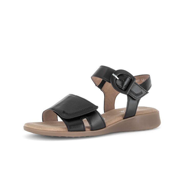 Riemchensandale schwarz #2