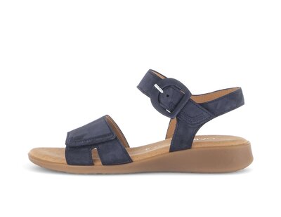 Sandalo con cinturino blu