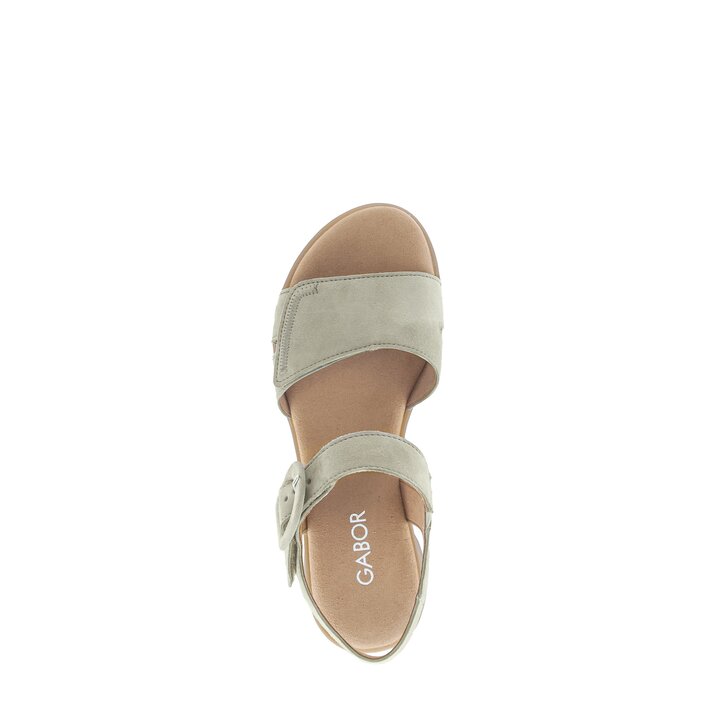 Riemchensandale grün #5