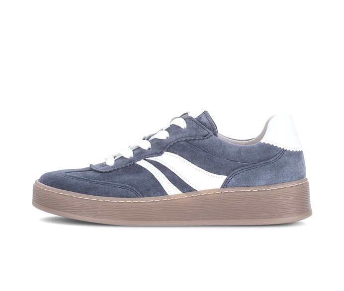 Lage sneaker blauw #0