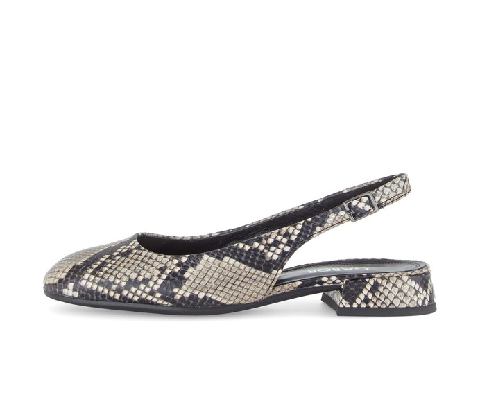 Slingpumps flerfärgade #0