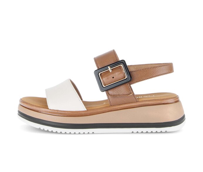 Platåsandaler flerfärgade #0