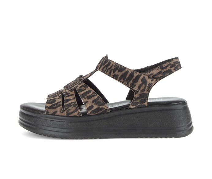 Plateau Sandale braun #0