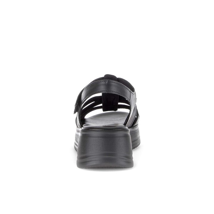 Platåsandaler svart #3