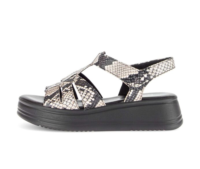 Sandale met plateauzool multicolour #0