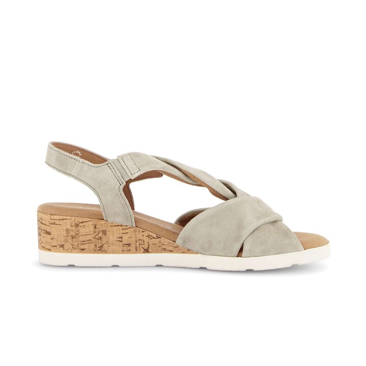 Keilsandalette grün #1