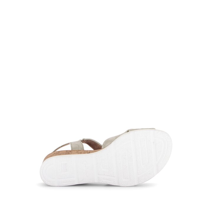 Keilsandalette grün #4